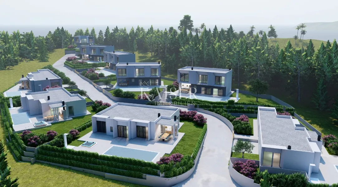 istra, labin - trget - novogradnja s bazenom, 181 m2 - slika 24