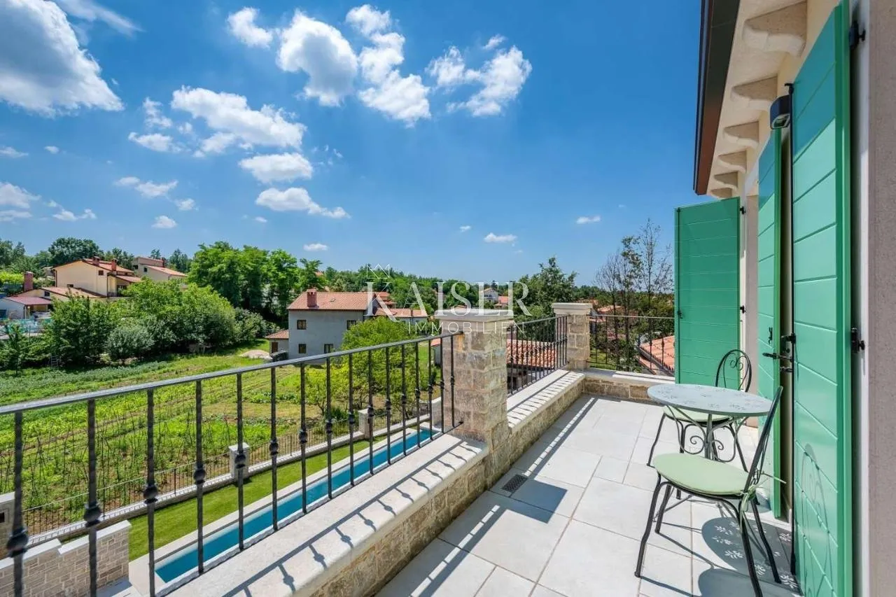 istra - pazin, okolica - vila s bazenom, 230 m2 - slika 4