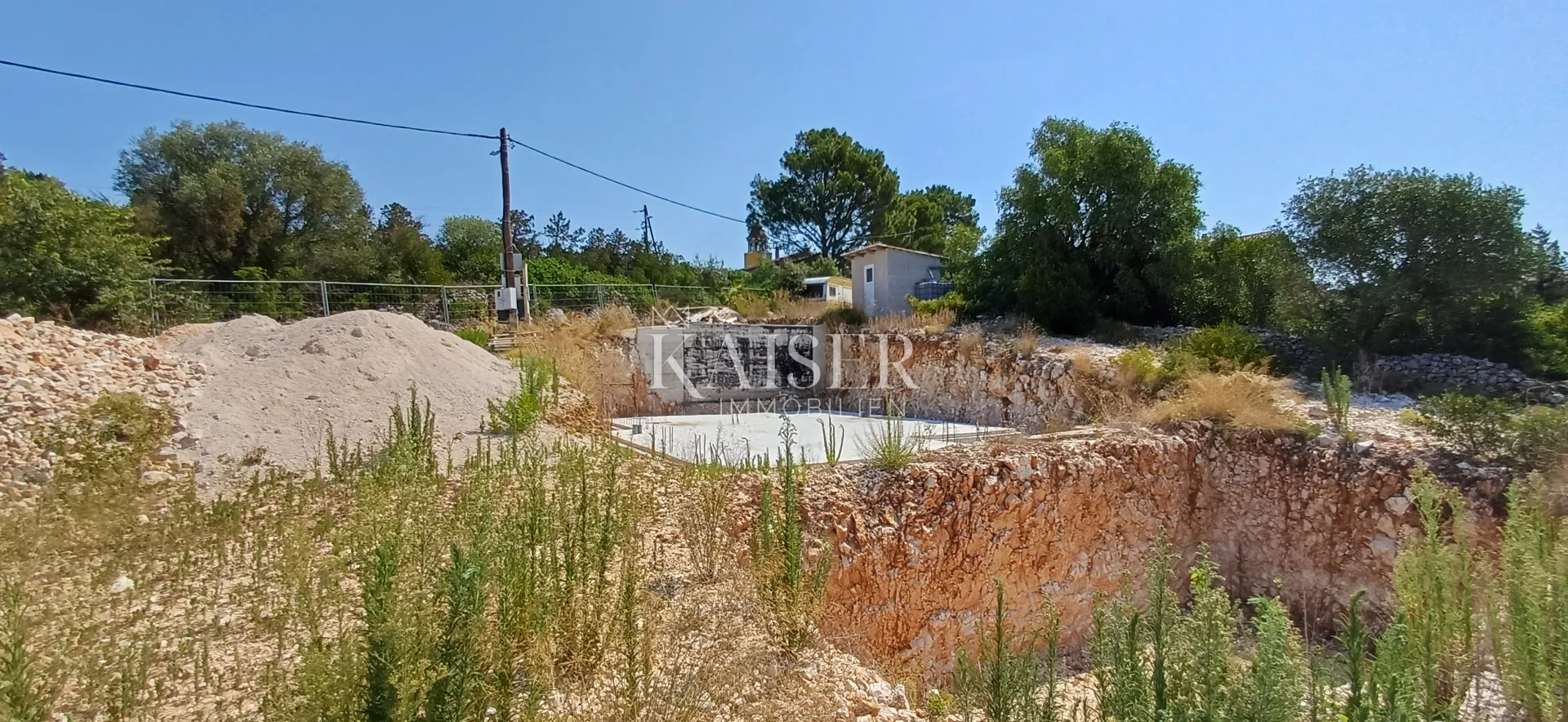 molat – građevinsko zemljište 474 m², 80 m od mora s građevinskom dozvolom - slika 9