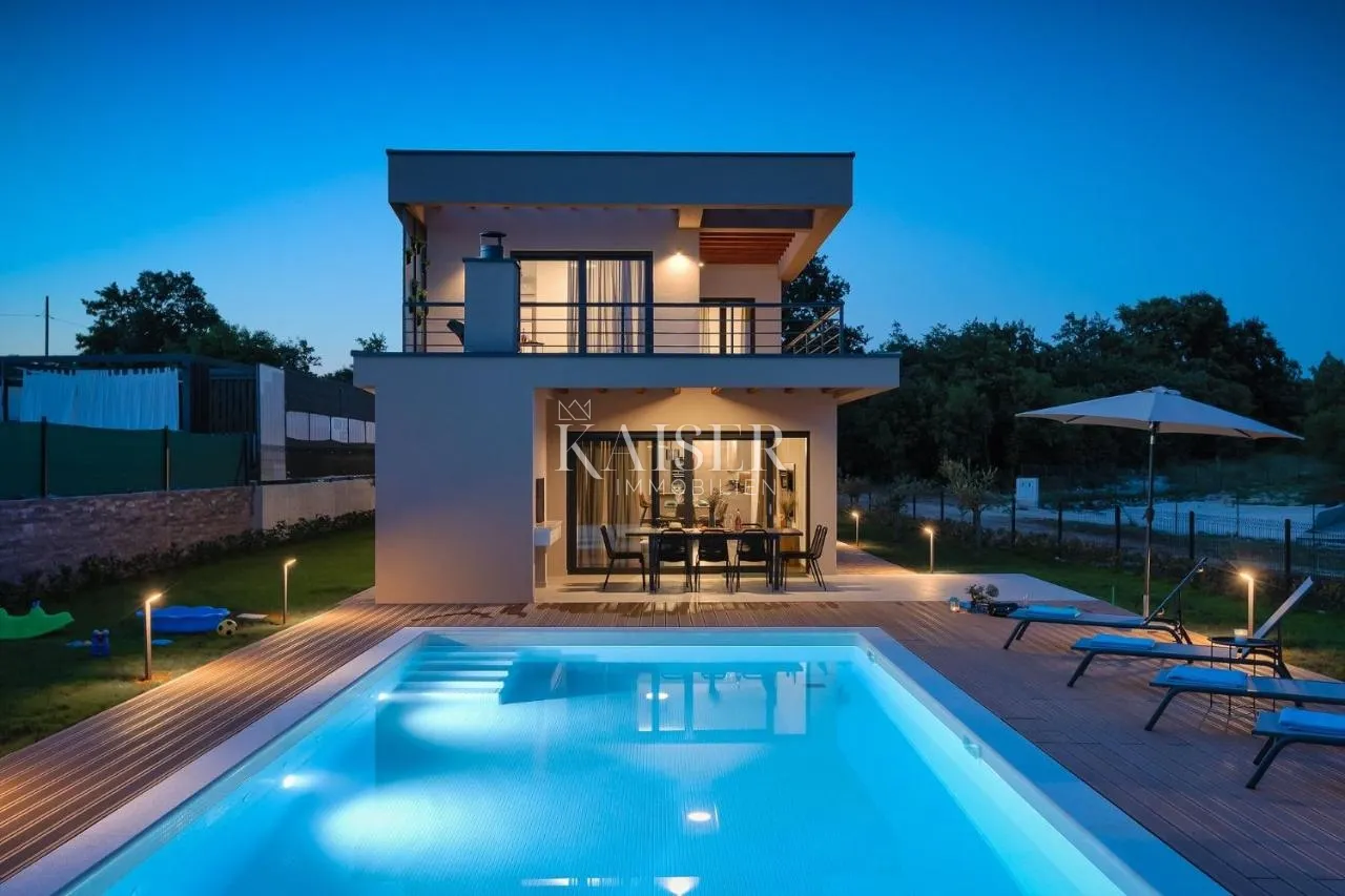 istra, svetvinčenat, moderna elegantna vila s bazenom - slika 3