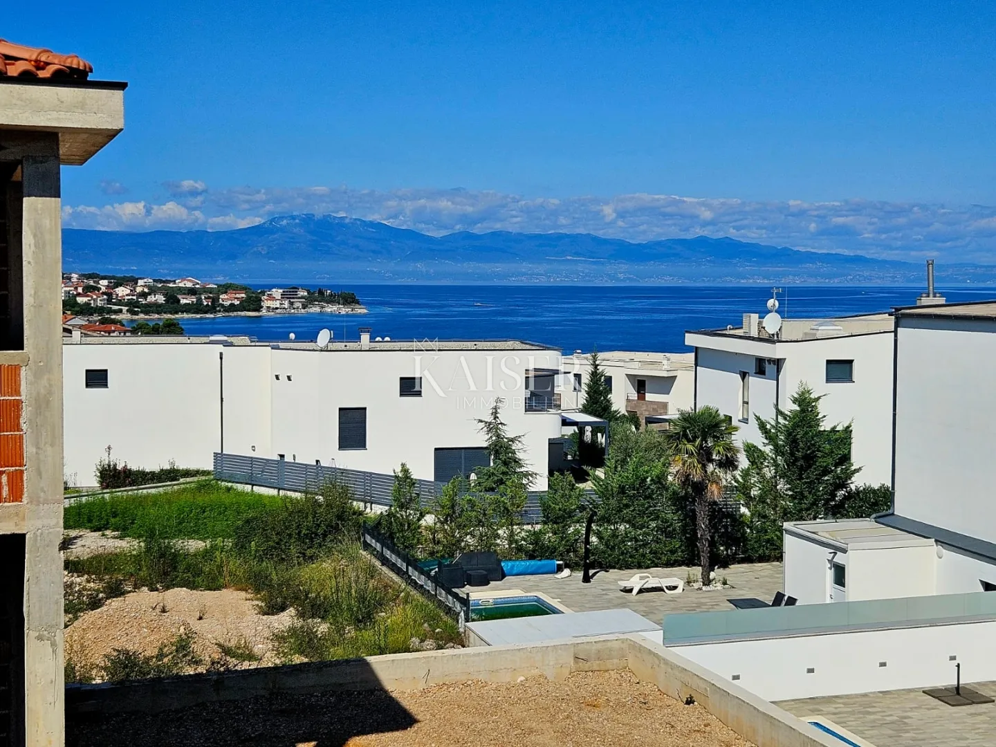 malinska, otok krk - luksuzni dvoetažni apartman 165m2 - slika 3