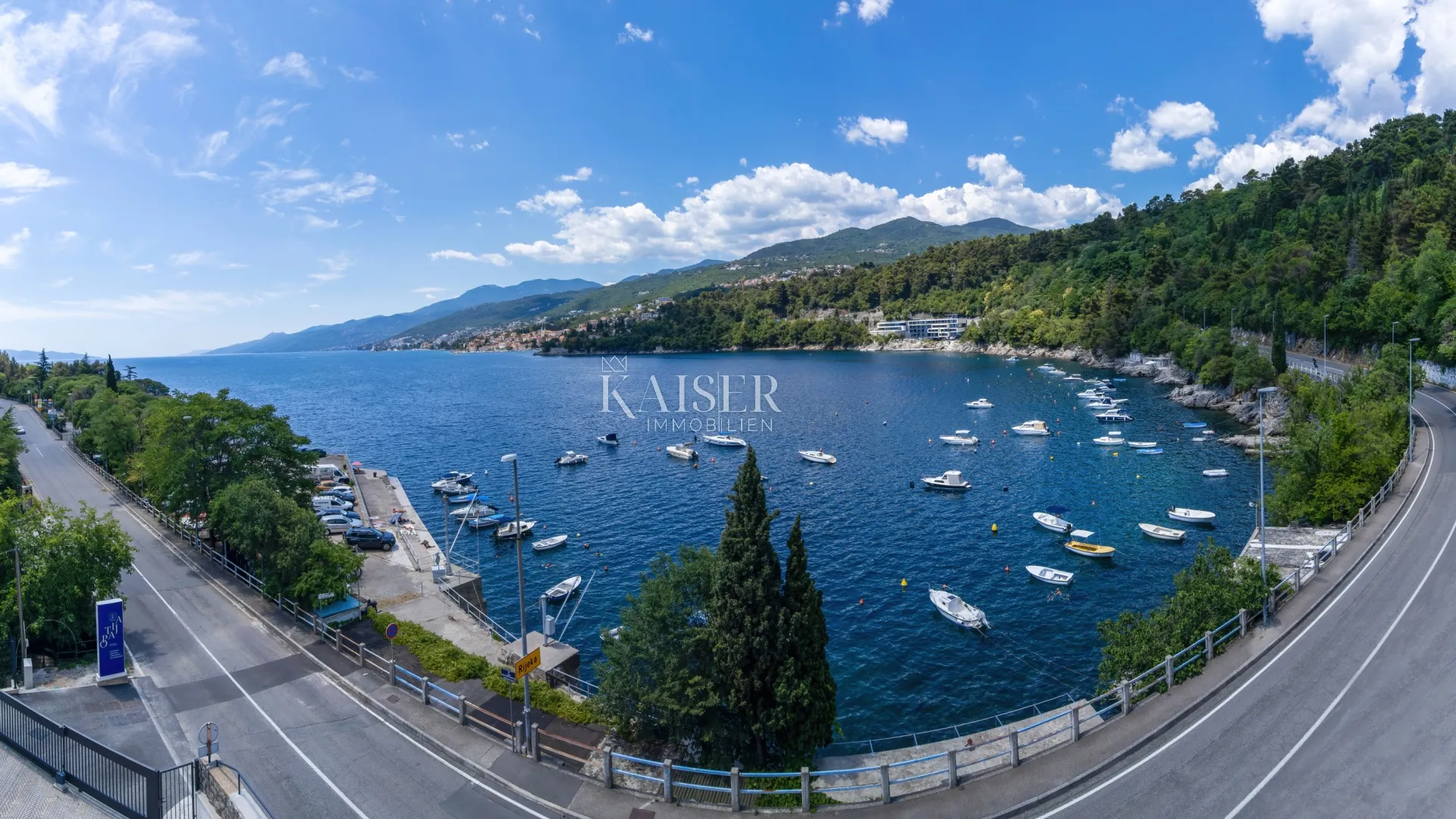 opatija, volosko- stan sa pogledom na opatiju i otoke - slika 31