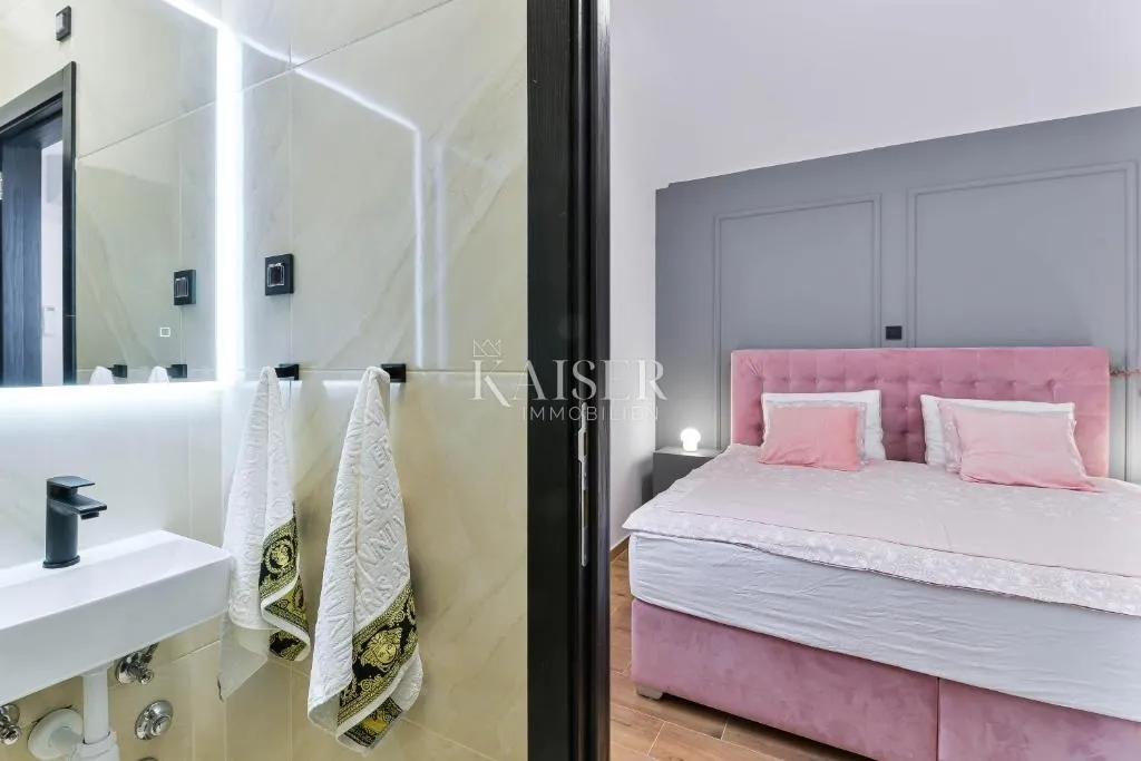 zadar, privlaka – elegantna samostojeća kuća s bazenom u dalmatinskom stilu - slika 28