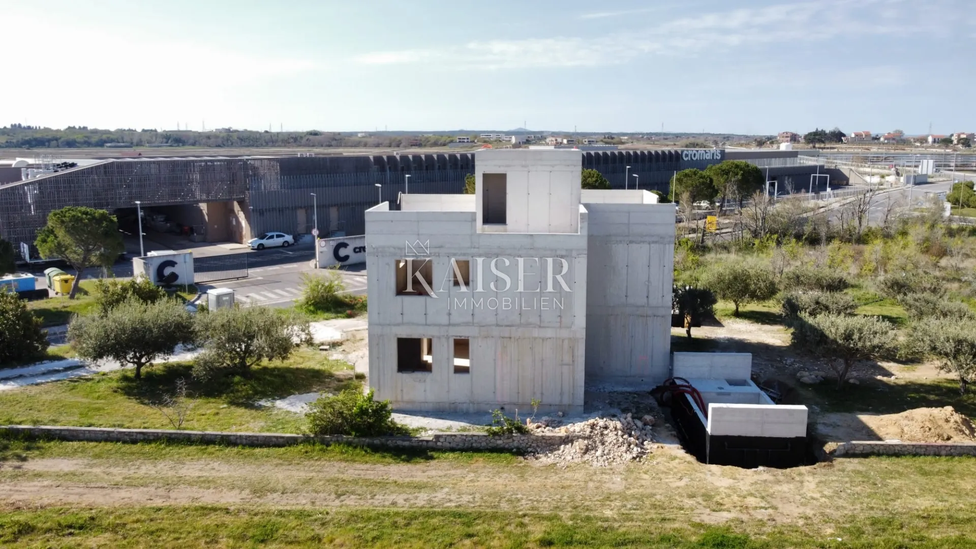 zadar, nin-luksuzna dvojna kuća s bazenom i krovnom terasom , 60 m od mora - slika 22
