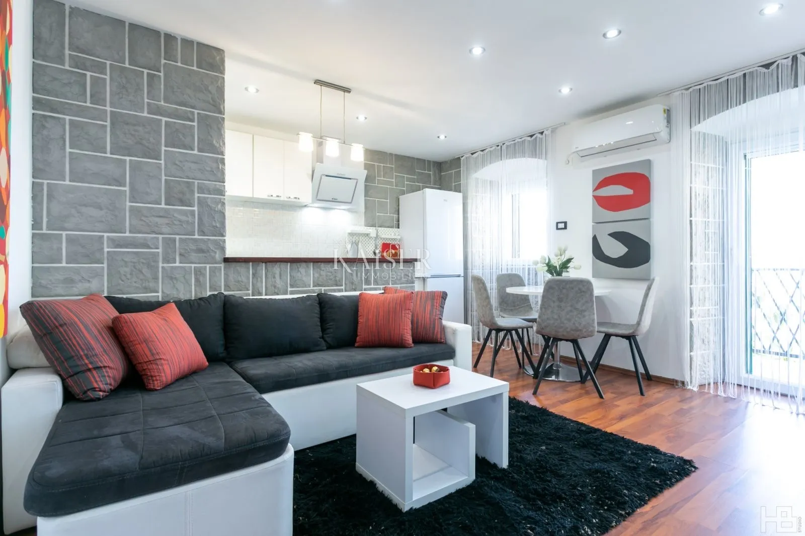 Pećine - Stan prvi red do mora 41 m2 - Rijeka