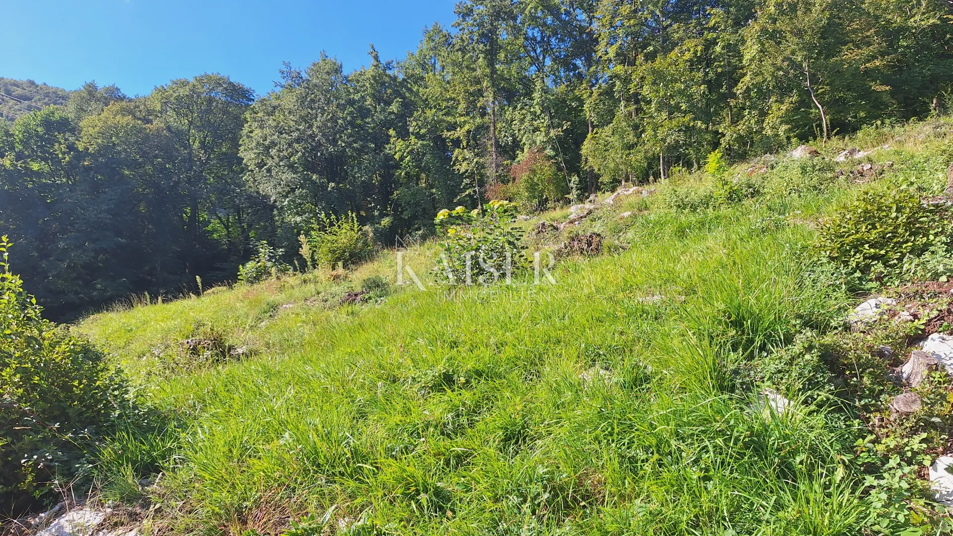 matulji, rukavac,2500 m2 građevinskog zemljišta s pogledom na more - slika 2