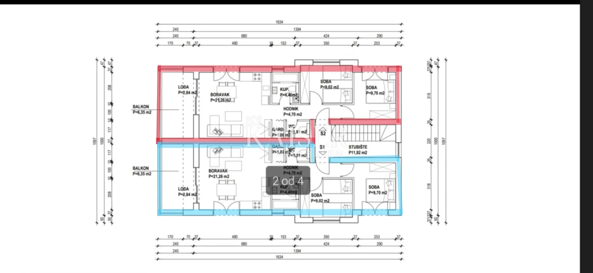 povljana, pag - apartman s krovnom terasom i pogledom na more - slika 12