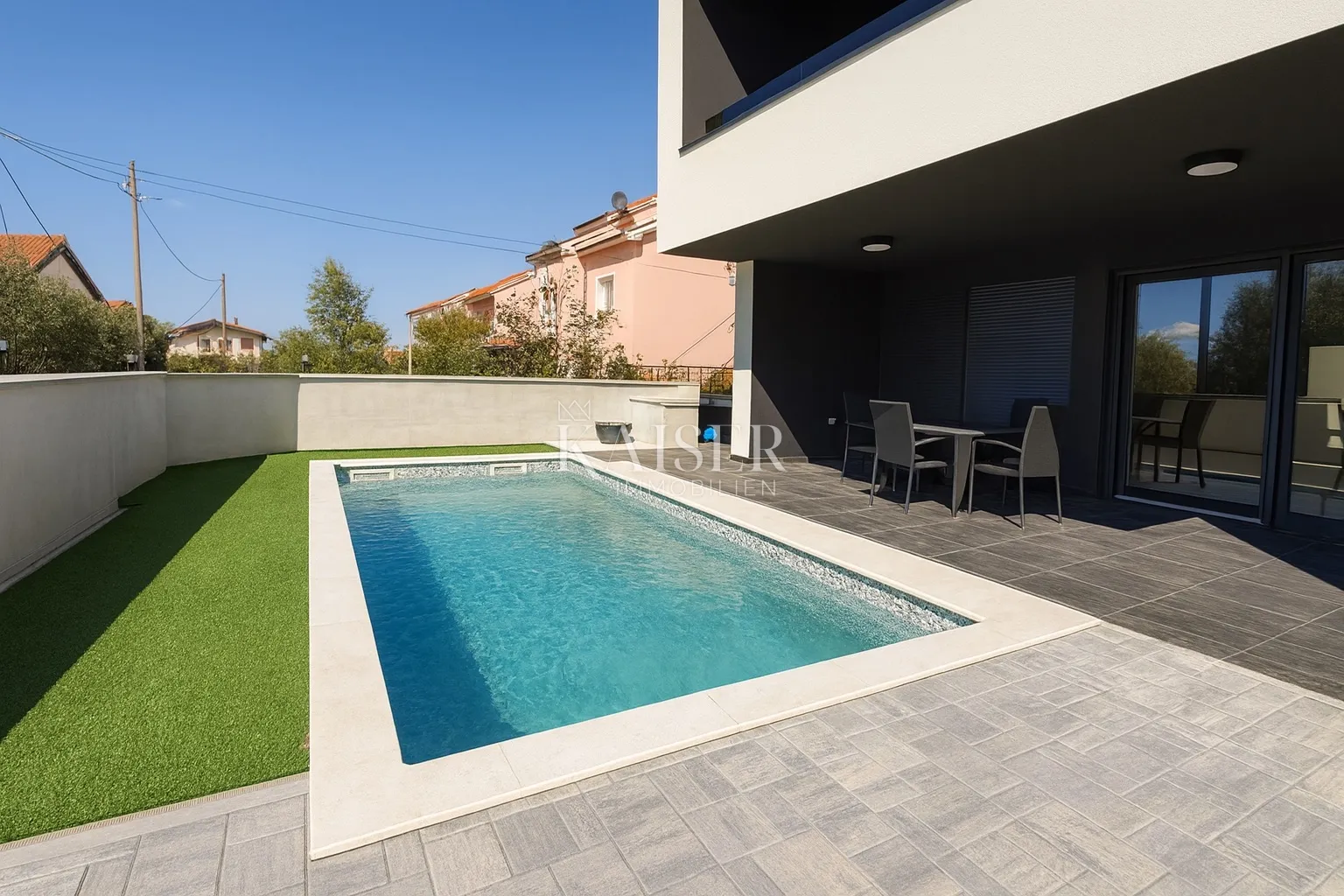 zadar – privlaka | moderna kuća s bazenom - slika 3