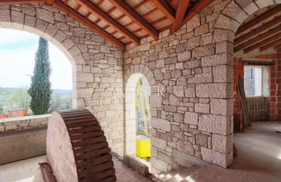 rovinj, sošići - jedinstvena kamena vila s pogledom na more - slika 7