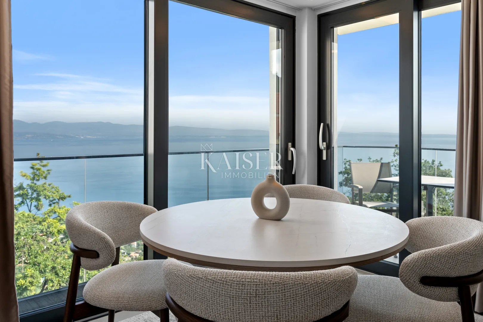 luksuzni penthouse, panoramski pogled na more – opatijska rivijera - slika 1
