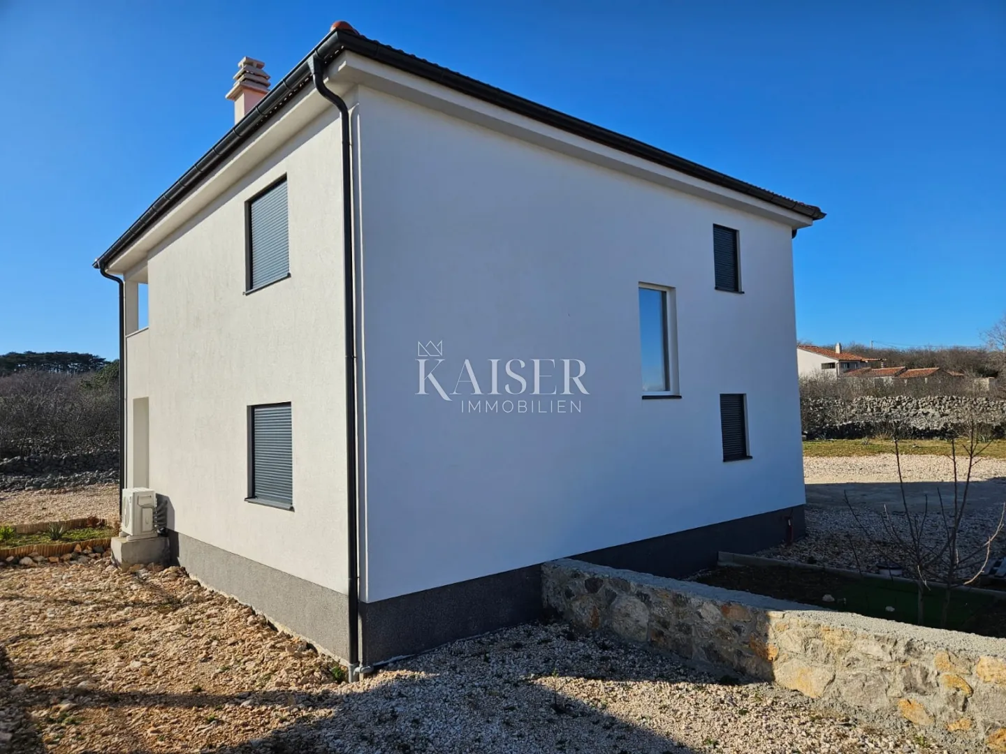 krk, vrbnik - samostojeća kuća 152m2, pogled more - slika 3