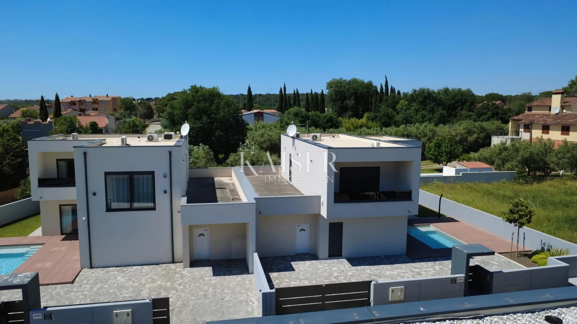 istra, pomer- moderna vila 198m2, 3 min hoda od mora - slika 1
