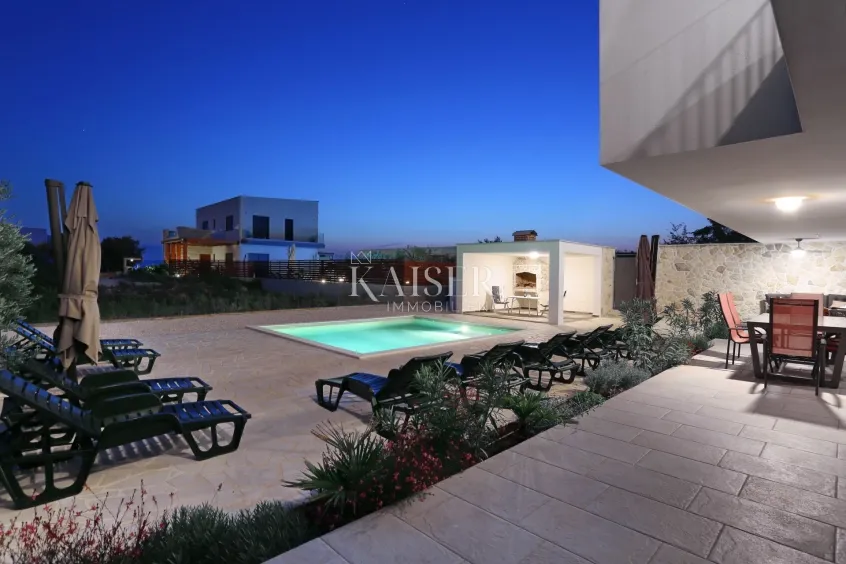 sukošan, zadar - moderan dvosoban apartman s lođom i pogledom na more - slika 64