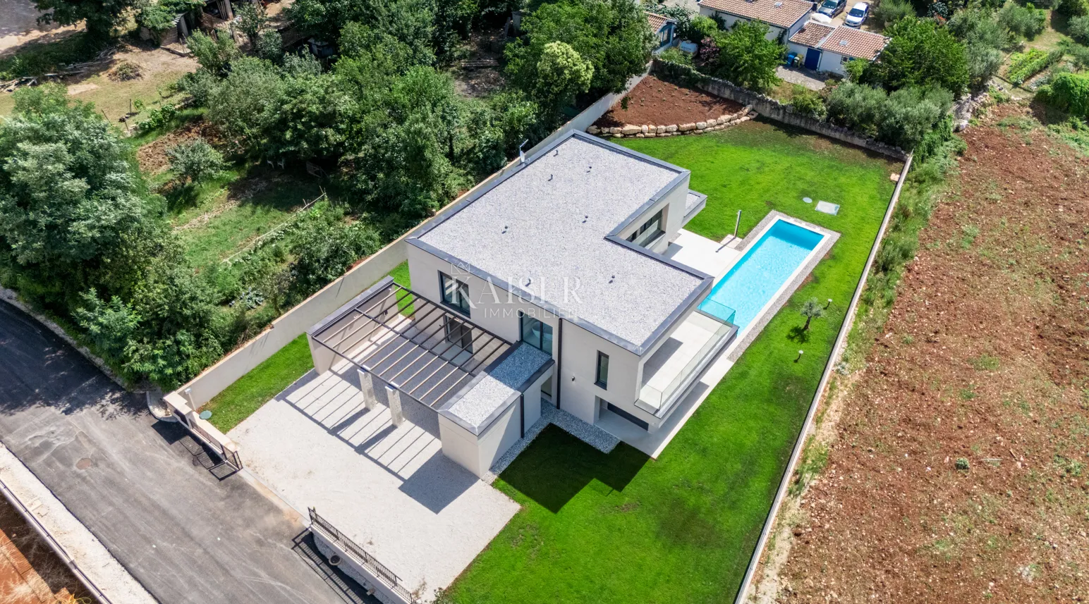 istra - poreč, luksuzna vila sa saunom i pogledom na more - slika 1
