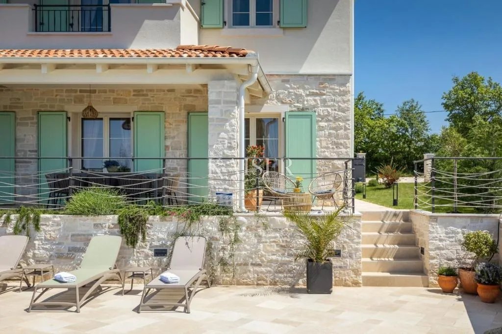 istra - višnjan, predivna kamena mediteranska vila - slika 7