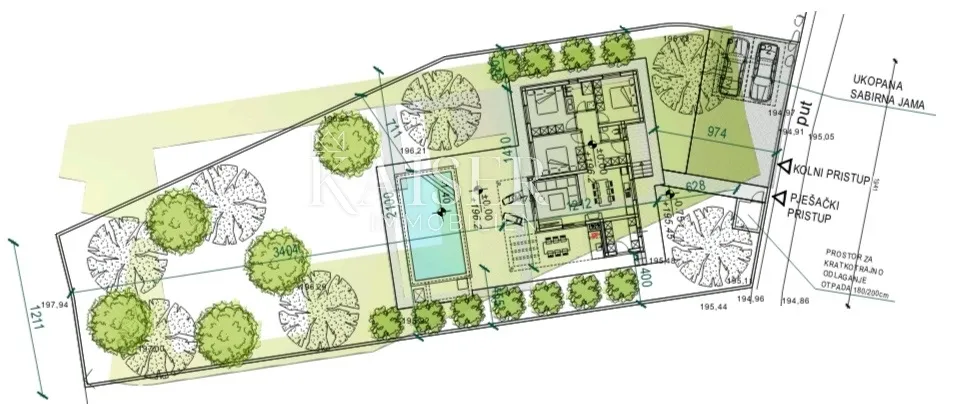 istra - barban - građevinsko zemljište s dozvolom, 1040 m2 - slika 8