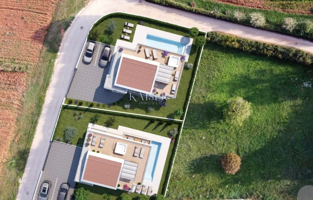 istra, poreč- 4 km, vila s krovnom terasom i bazenom - slika 10