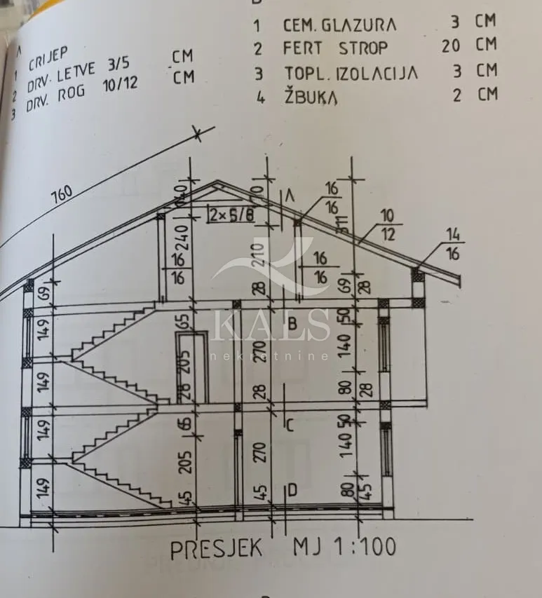 kuća+zemljište, prodaja,vojišnica, 236m2+28,794,m2 - slika 16