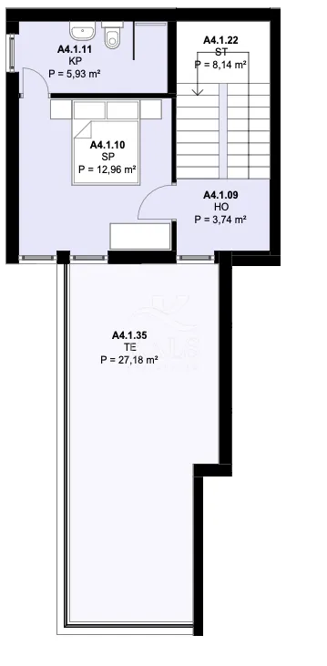 stan a4-1, novogradnja, prodaja, kaštel novi, 162 m2, 3-s - slika 13