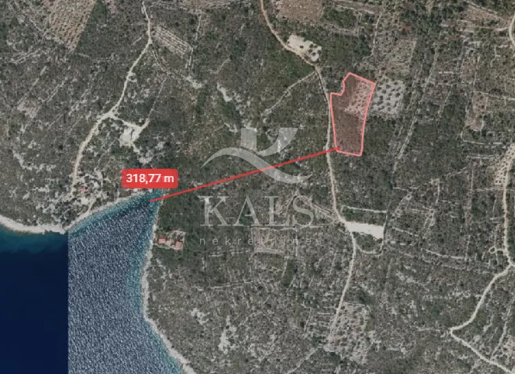 POLJOPRIVREDNO ZEMLJIŠTE, PRODAJA, TROGIR,VINIŠĆE ,1500m2 - Vinišće, Marina