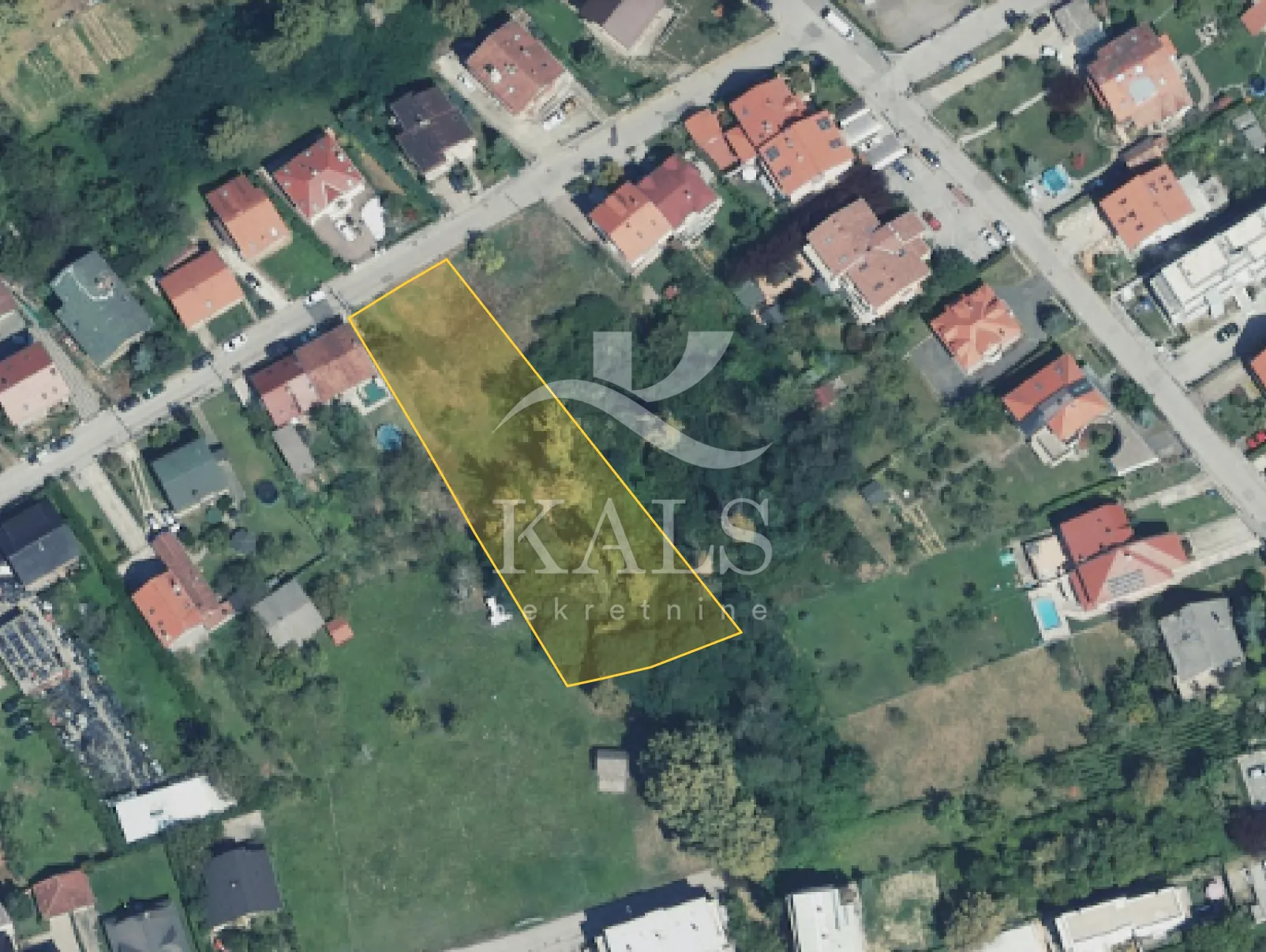GRAĐEVINSKO ZEMLJIŠTE, PRODAJA, ZAGREB, JAZBINA, 2342 m2