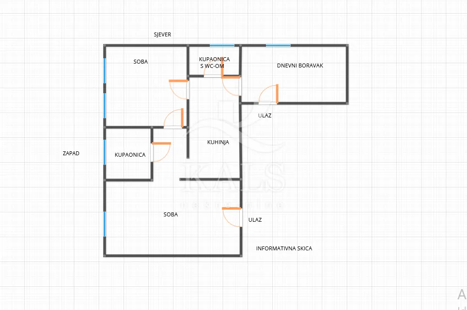 stan, prodaja , zagreb, centar, 60 m2, 3-soban - slika 16