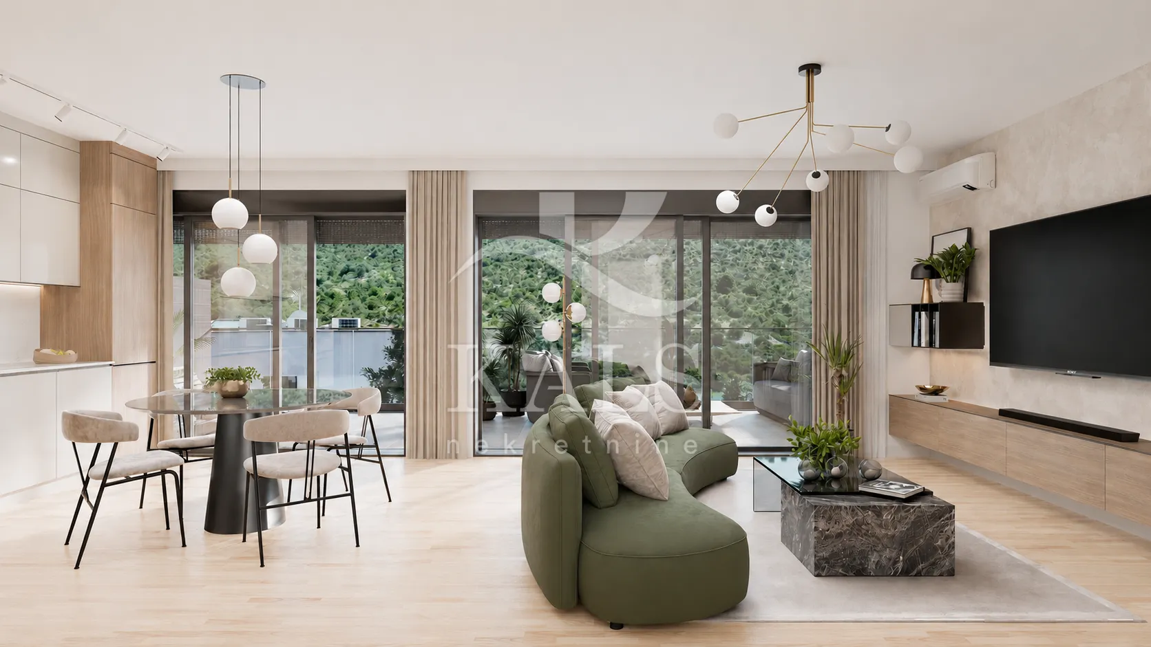 stan s1, novogradnja, rogoznica, stupin, 97,23 m2, 3-soban - slika 12
