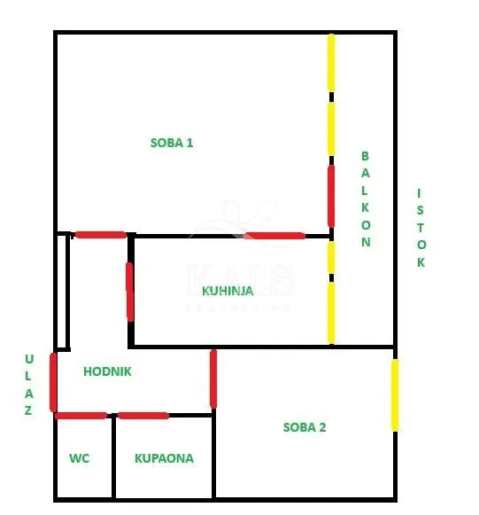 stan, karlovac, najam, grabrik, 62 m2, 3-soban - slika 14