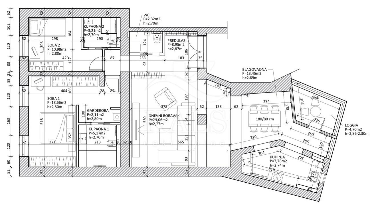 stan, prodaja, zagreb, centar, 105 m2, 3-soban - slika 17