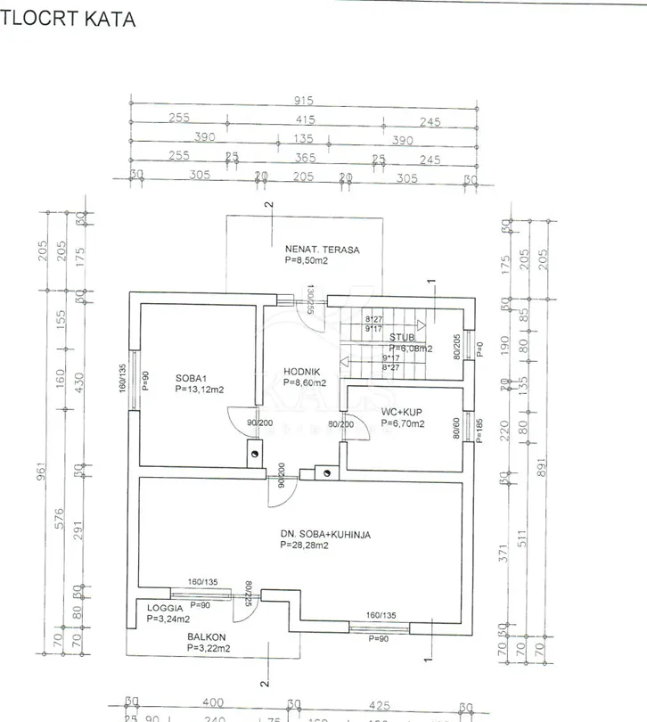 kuća+zemljište, prodaja,vojnić, široka rijeka,52605,80m2 - slika 23
