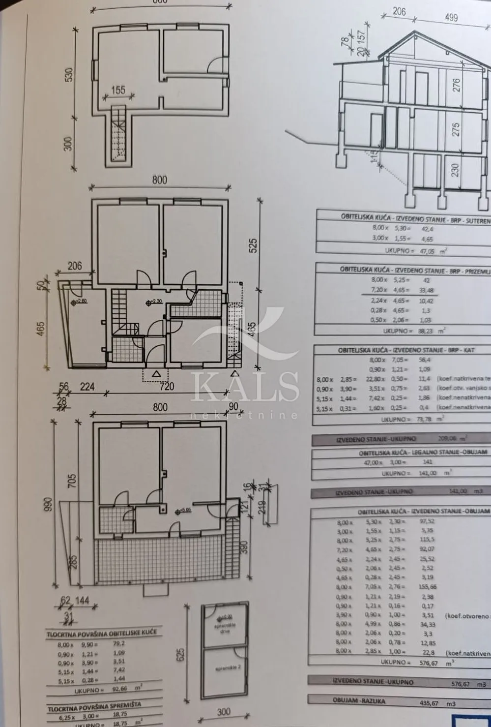 kuća+zemljište, prodaja,zagreb,maksimir 468m2+182m2 - slika 32