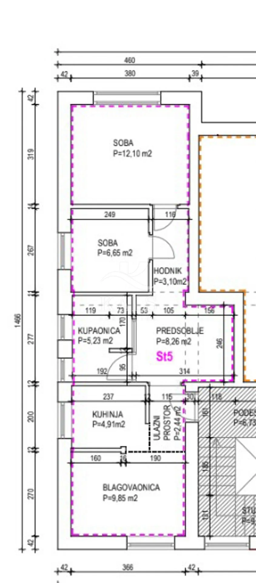 stan, prodaja , zagreb, medveščak, 52 m2, 3-soban - slika 21
