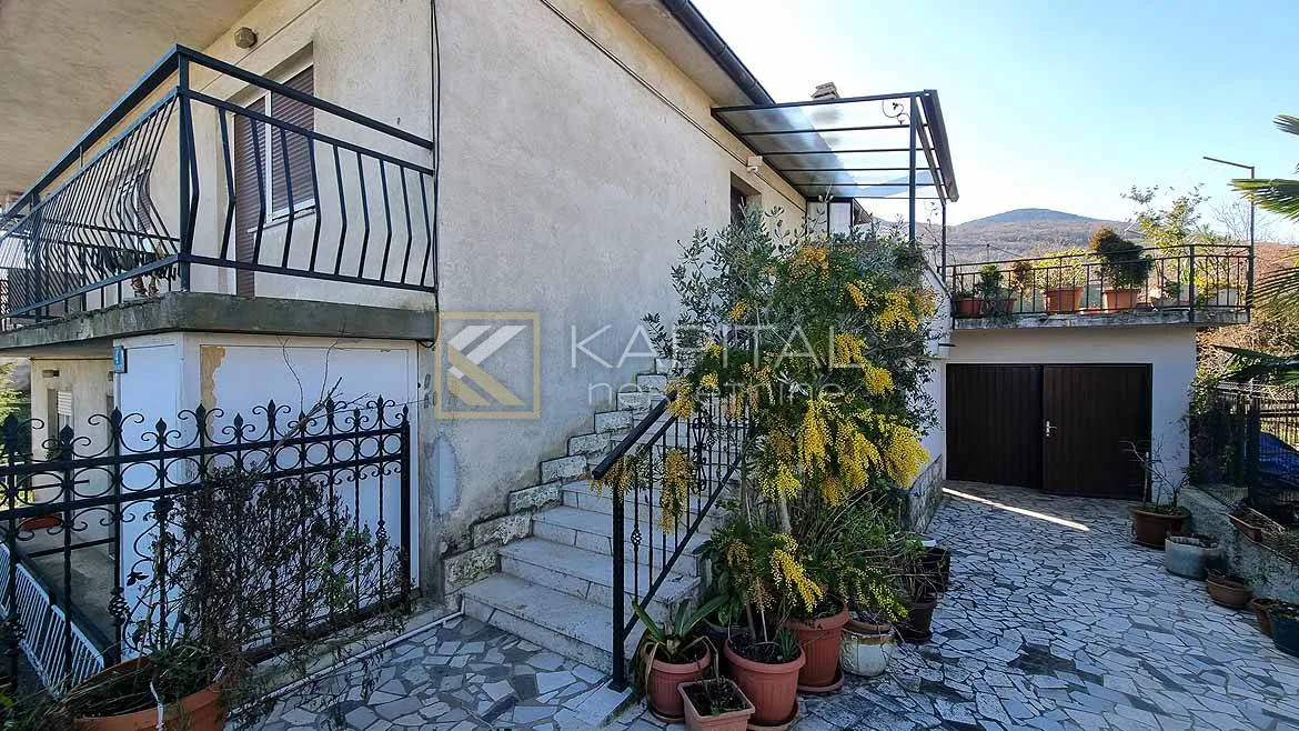 matulji etaža 110 m2, garaža, okućnica - slika 9