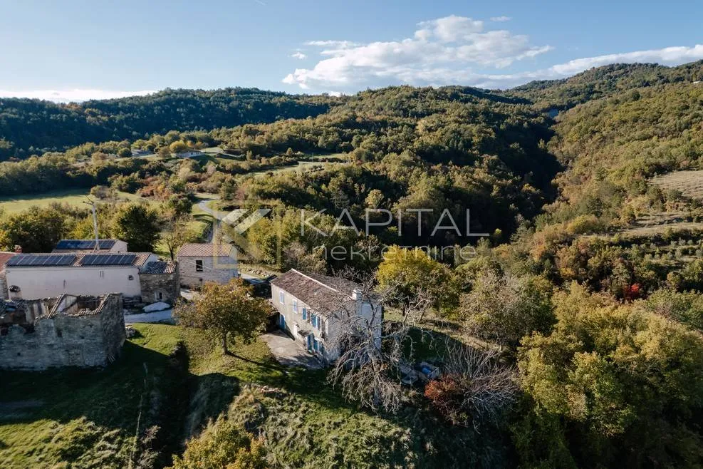 istra, cerovlje - samostojeća kuća s okućnicom - slika 4
