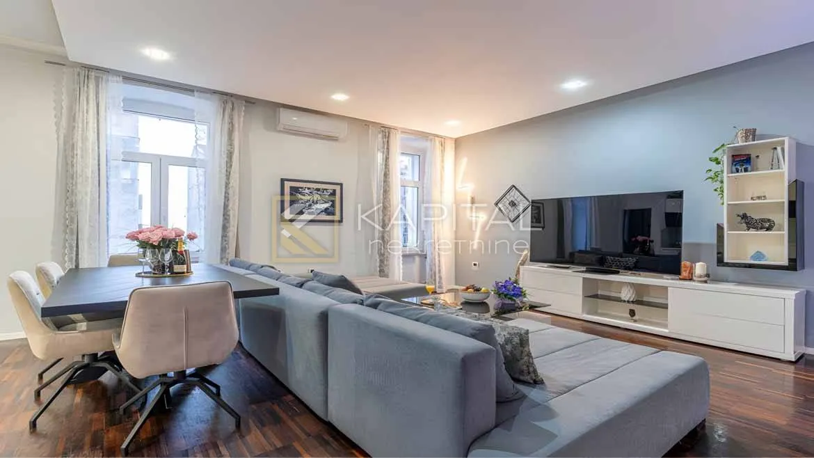 rijeka, centar, 101 m2, 2s+db, pogled na more - slika 2