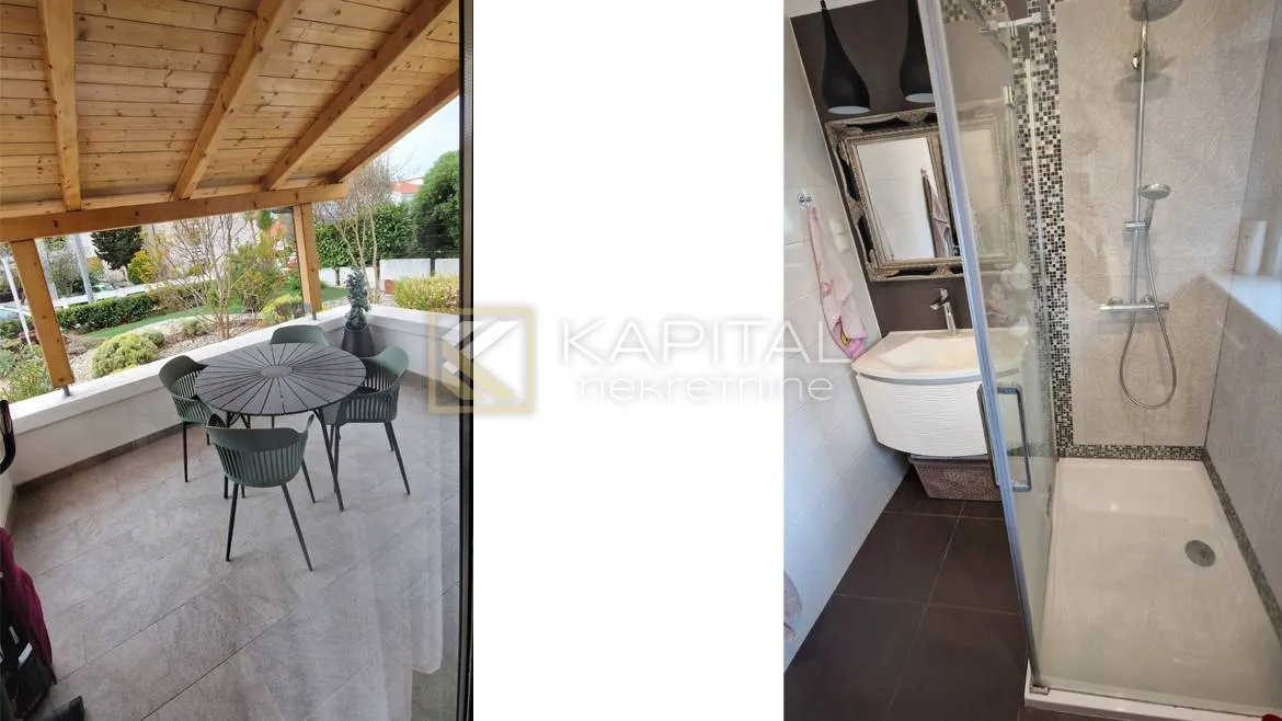 otok krk, krk, dvosobni stan s terasom, 500 m do mora - slika 6
