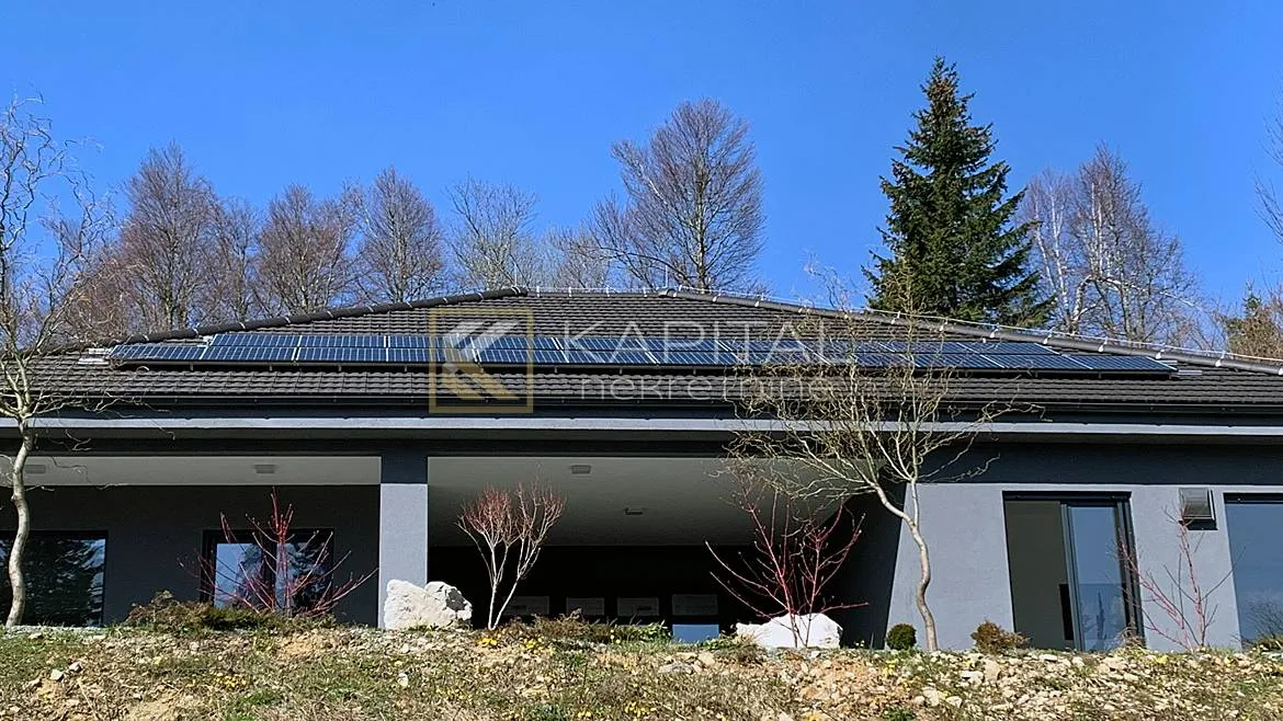 gorski kotar, lokve - niskoenergetska moderna kuća - slika 3