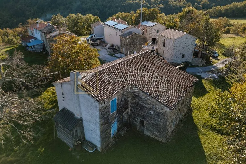 istra, cerovlje - samostojeća kuća s okućnicom - slika 2