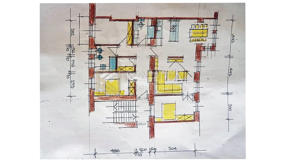 stan rijeka centar 2 kat 126m2 pogled 350.000€ - slika 5