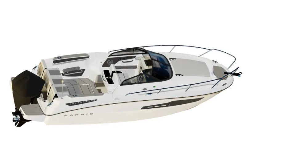 karnic 7.15 m (sl651) - otvoreni pramac/kabina u konzoli, model 2024 - slika 12