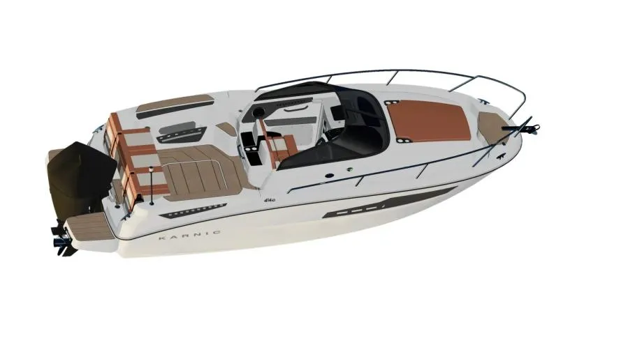 karnic 7.15 m (sl651) - otvoreni pramac/kabina u konzoli, model 2024 - slika 15