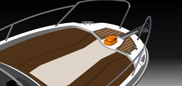 karnic 6.70 m (sl602) - sundeck, model 2024 - slika 8