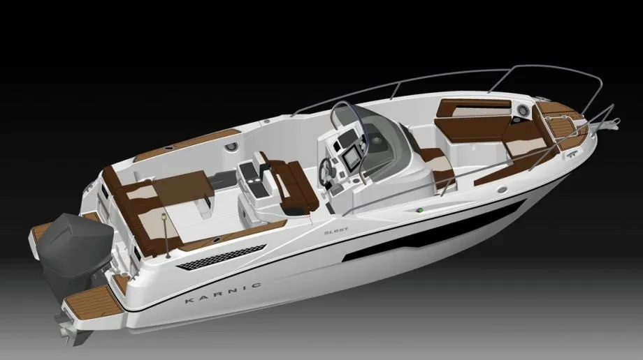 KARNIC 7.15 m (SL651) - otvoreni pramac/KABINA u konzoli, model 2024 - Makarska