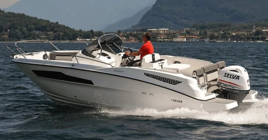 karnic 6.70 m (sl601) - otvoreni pramac/kabina u konzoli, model 2024 - slika 5
