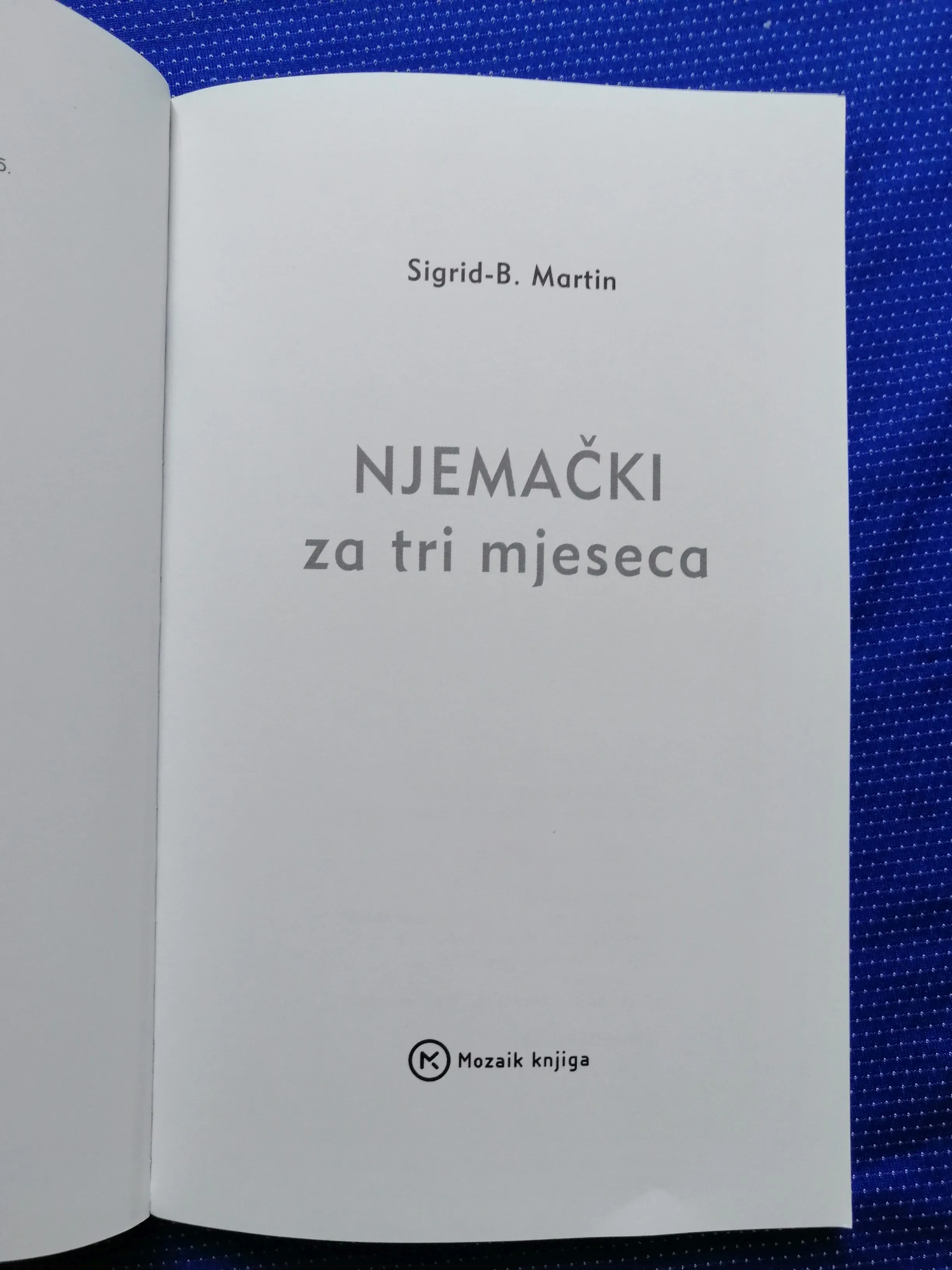 sigrud-b. martin – njemački za tri mjeseca - slika 2