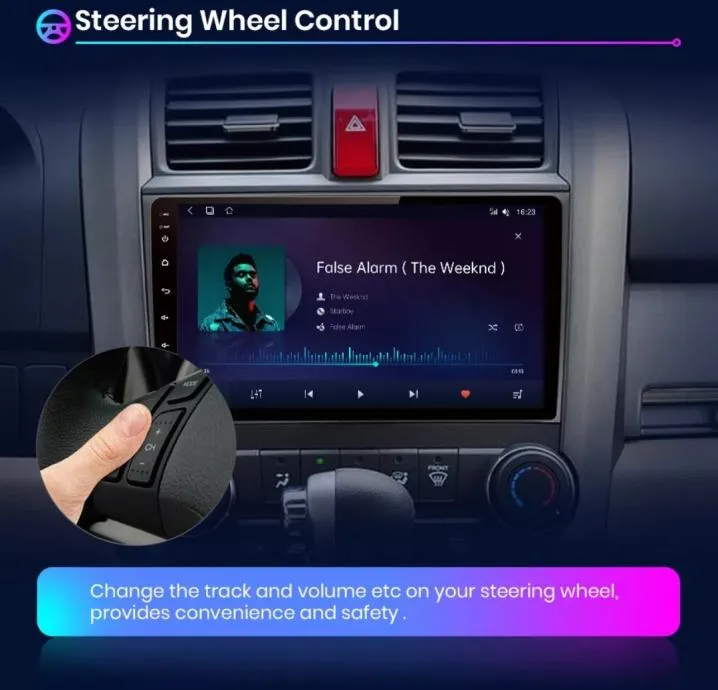 honda crv navigacija android multimedija radio wifi gps handsfree - slika 2