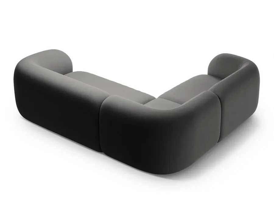 kutna garnitura kate, 252x220cm, materijal: baršun - slika 3