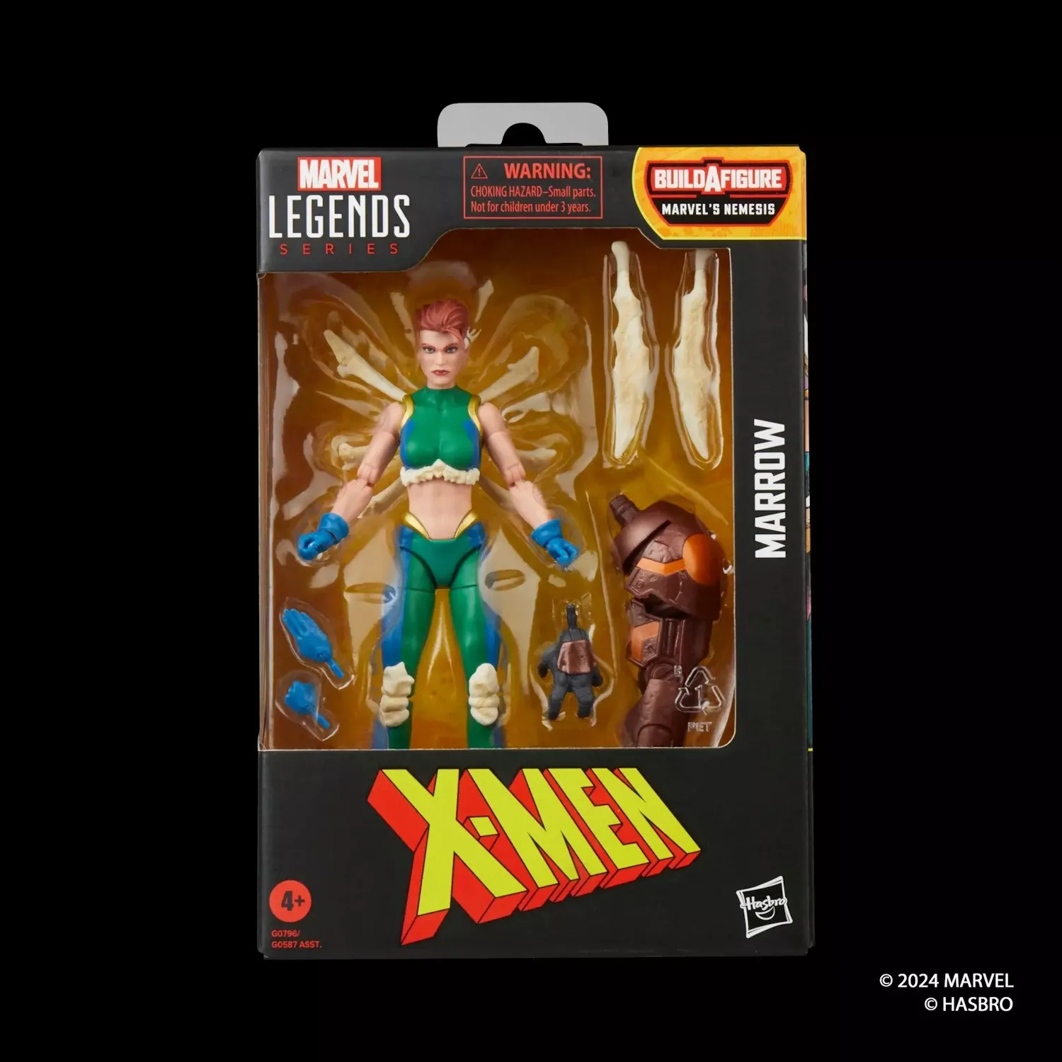 marvel legends series: x-men – marrow figura, 15cm - slika 9