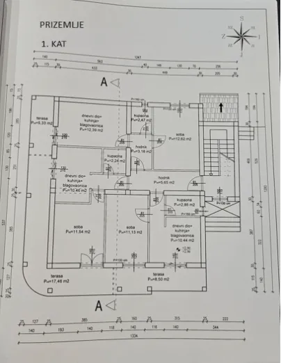 apartmanska vila s potencijalom, seget vranjica - slika 37