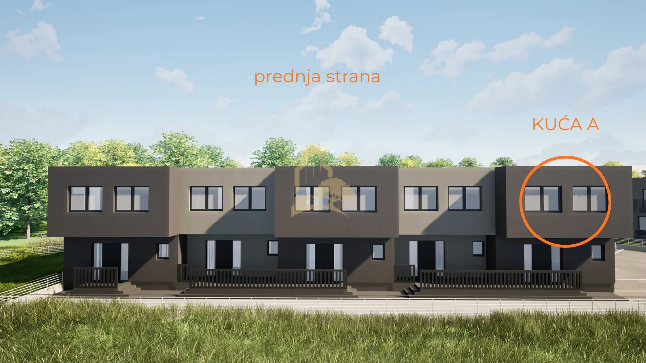 KUĆA A u nizu podno Medvednice - Gornja Bistra, Bistra